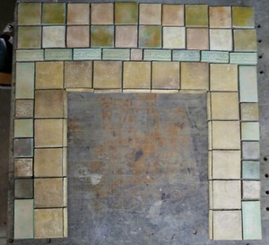 Handcraft Vintage Fireplace Hearth California Tiles Ebay