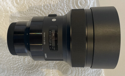 Sigma 14mm F1.8 DG HSM Art Lens for Sony E-Mount ~As New Condition