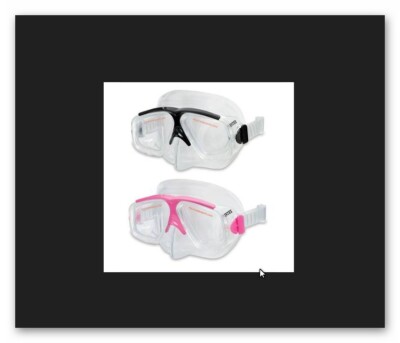 Tauchmaske Schnorcheln Intex Schwimmmaske Surf Rider 55975 pink, schwarz