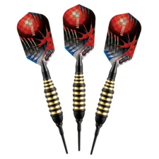 VIPER SOFT TIP DARTS MINIATURE SMALL SET 16 GRAM ATOMIC BEE BLACK