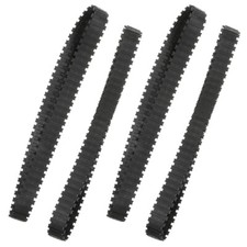 66cm 4pcs Cingoli In Gomma Pista Per Robot Fai Da  Da Corsa Rc Accessorio