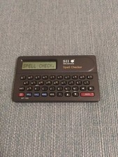 Vintage Seiko Instruments SII Spell Checker with Sleeve Tested