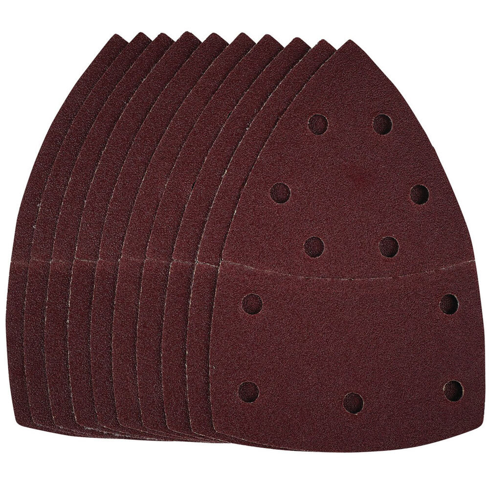 Draper 44098 Multi-Sanding Sheets-Hook & Anello, 102x62mm, 93mm, 80 Sabbia 10Pc