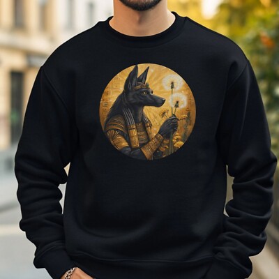 Anubis With Dandelion Sweatshirt Cosy And Perfect For Any Occasion S To 4XL