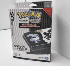 MINT NEW POKEMON BLACK & WHITE HARD SHELL TRAVEL CASE FOR NINTENDO DS LITE & DSI