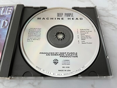 Deep Purple Machine Head CD 旧規格 未開封 Deep Purple Machine Head