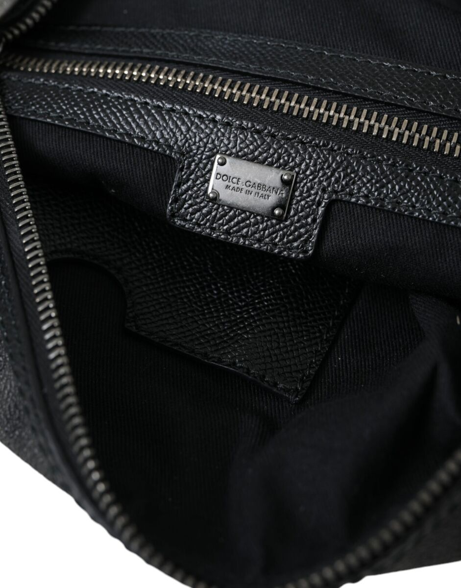 DOLCE & GABBANA Bag Bag Gray Leopard PVC Leather Messenger DOLCE & GABBANA Bag Bag Gray Leopard PVC Leather Messenger