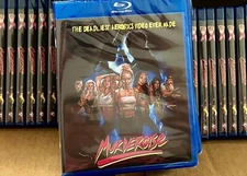 Murdercise (2023) Blu-ray Kansas Bowling Drew Marvick Jessa Flux Sleazy slasher!