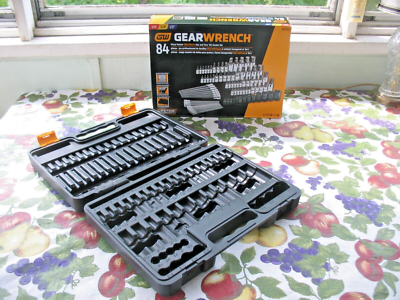 NEW EMPTY Gearwrench 84 pc Hex and Torx Bit Socket Case *EMPTY
