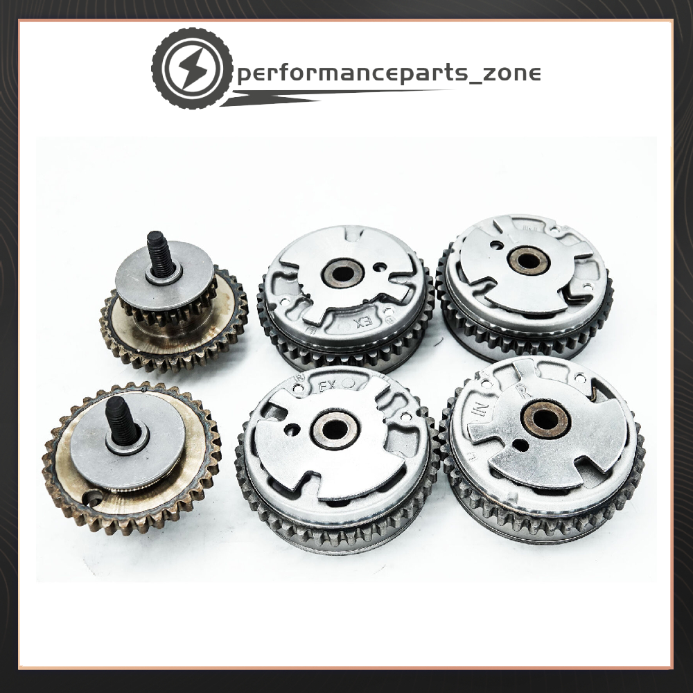 Complete Timing Chain Kit + 4x VVT Cam Phaser Set For 3.0 3.6L