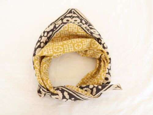Organic Cotton Bandana Bandana Scarf, Paisley Design Scarf gift handkerchief