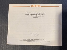 Bases Loaded NES Nintendo Instruction Manual Only 