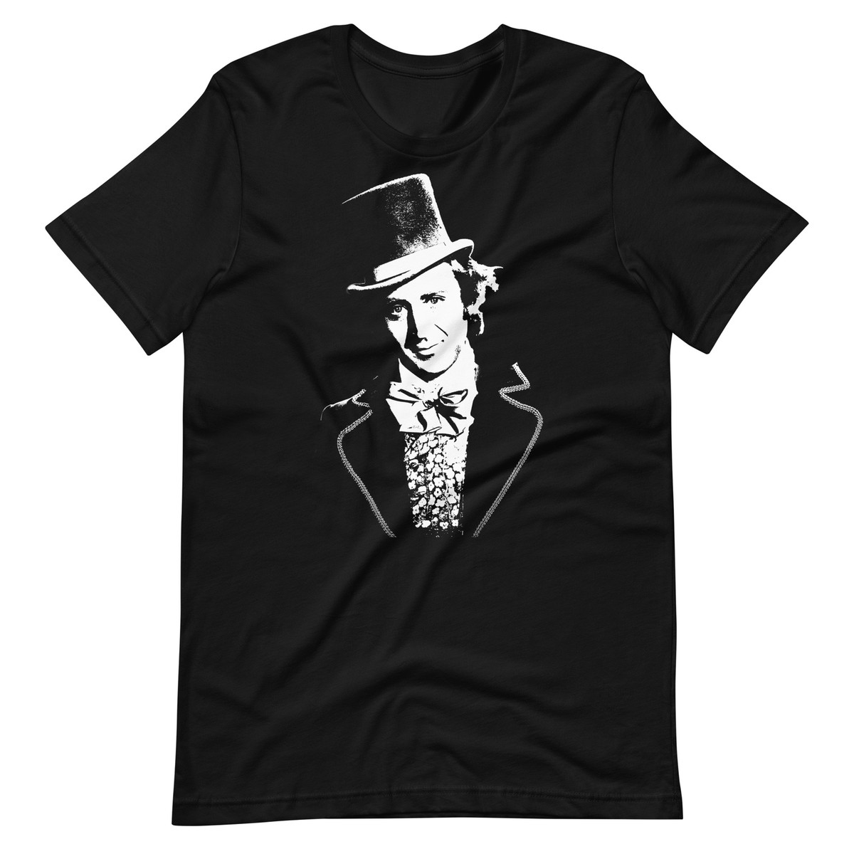 Gene Wilder Digital Art Portrait Graphic Tee Shirt Unisex t-shirt
