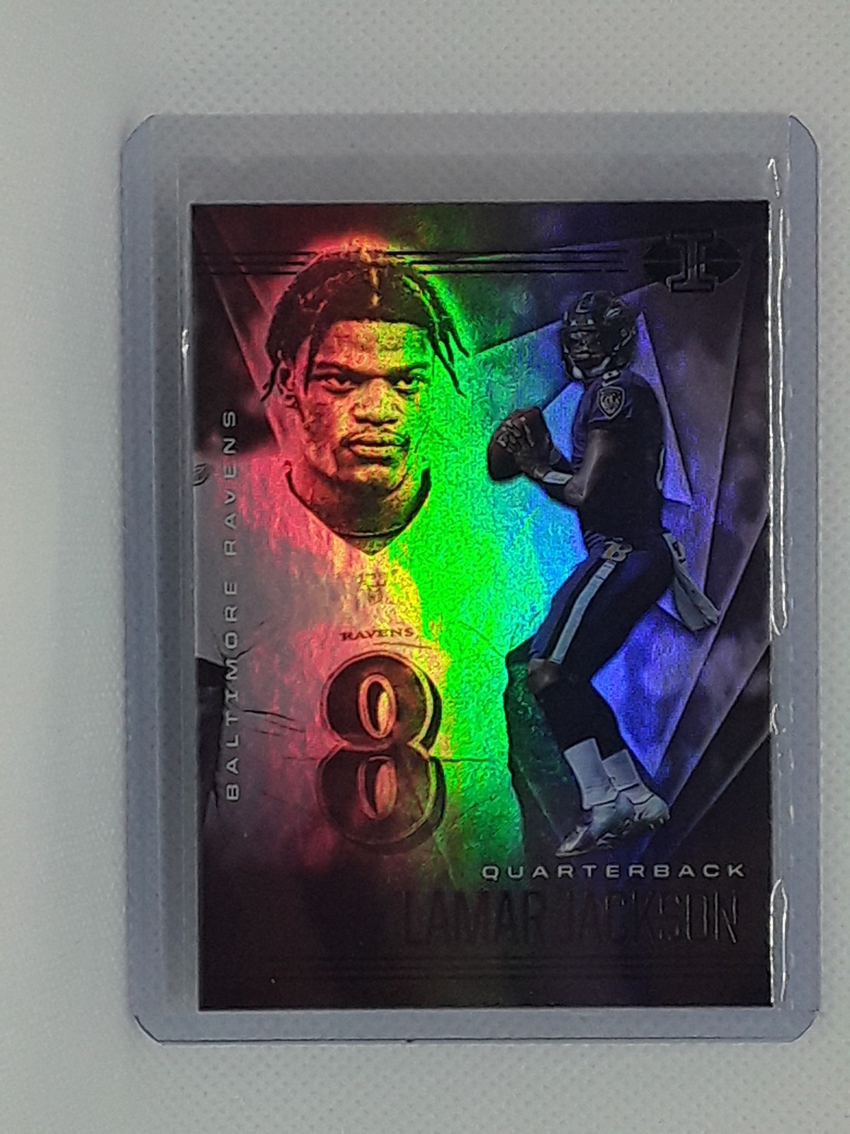 Lamar Jackson 2020 Illusions Football - Retail #3 - Baltimore Ravens