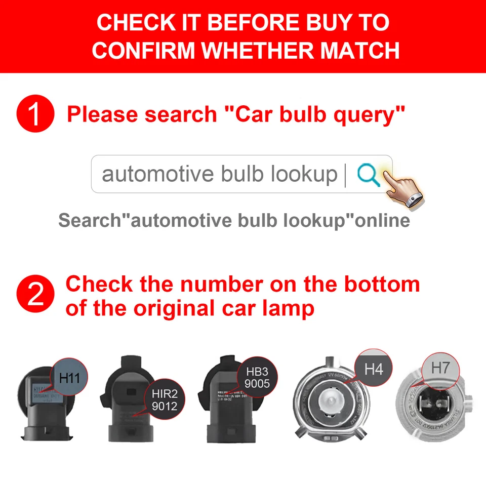 Combo de lâmpadas de feixe Hi Lo farol de LED para Mitsubishi Montero Sport 2005-2015 4 peças - Imagem 2 de 4