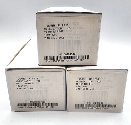 NEW Schlage J54BB K11 716 Keyed Entry Aged Bronze - Picture 5 of 5