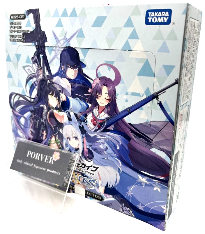 ウィクロス WIXOSS BLUE ARCHIVE SELECTOR 4BOX WIXOSS Blue Archive SELECTOR Sealed Box in Japanese WX25-CP1