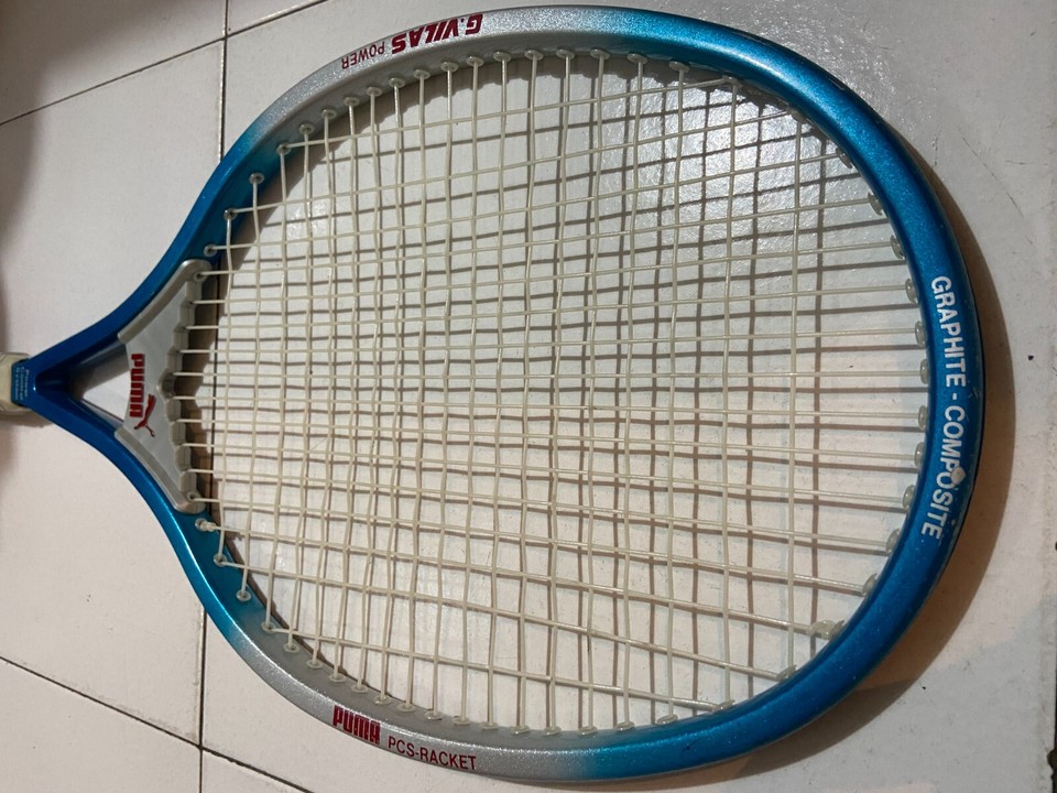 PUMA Guillermo Vilas Power Midsize RARE Vintage Tennis Racquet Racket