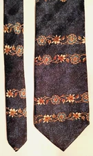 Mark Alexander, Tie, X-Long, 100% Silk, Made In USA