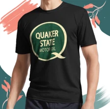 NEW! Quaker State Motor Oil Logo Funny USA Size Unisex Hoodie & T-Shirt