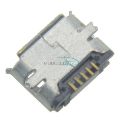 100PCS Micro USB Type B Female 5Pin SMT Socket Jack Connectors Port PCB Board