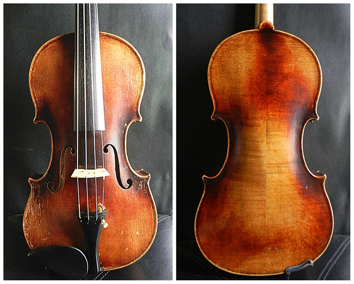 3/4 オールドヴァイオリン　(an old violin) 6408-markneukirchen-