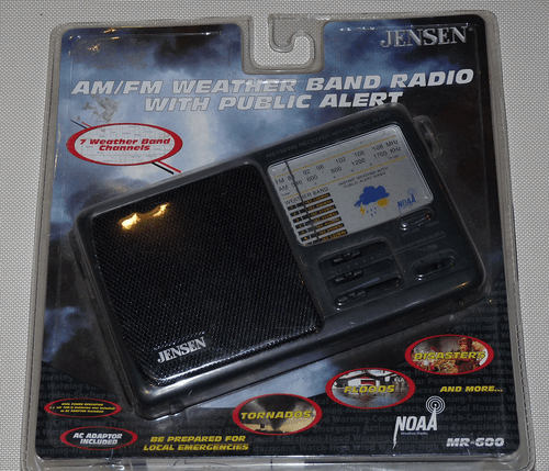 Jensen MR-600 AM/FM mit 7 Wetter Band Radio Dual Power mit Adapter Brandneu - Bild 1 von 3