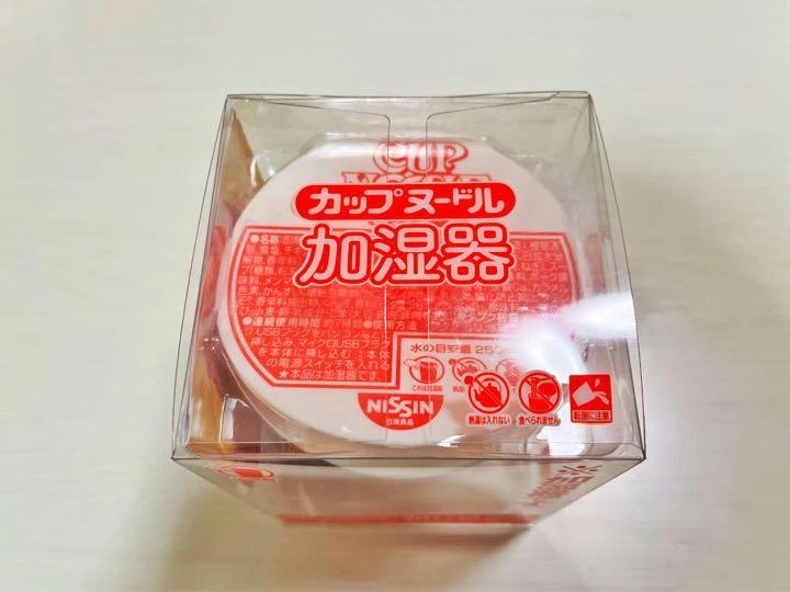NISSIN CUP NOODLE Ramen Humidifier 50th Anniversary USB Power Japan 2set New - Image 4 of 4