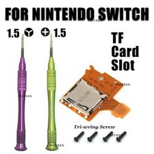 Replacement TF SD Card Slot Socket Reader Holder Repair kit for Nintendo Switch
