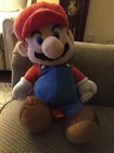 Vtg NINTENDO SUPER MARIO Plush BUDDY BACKPACK School Bag Video Game 80s 90s — photo 1