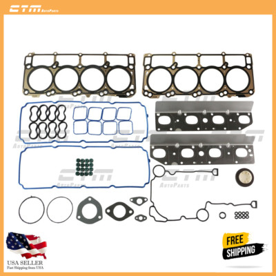 Head Gasket Set MLS Fits 09-15 Chrysler Dodge Jeep Ram 5.7L HEMI V8 OHV VIN T 2