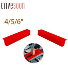 4"/5"/6" For Woodworking Plumbing Magnetic Retention Vise Soft Jaw Pads Covers