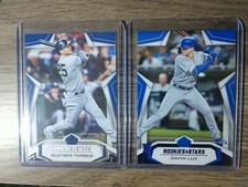 2020 Chronicles Rookies & Stars #5 Gavin Lux Purple /25 RC & Gleyber Torres 