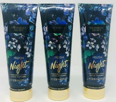 Victoria's Secret Fragrance Rush Night Body Lotion Perfume Plum