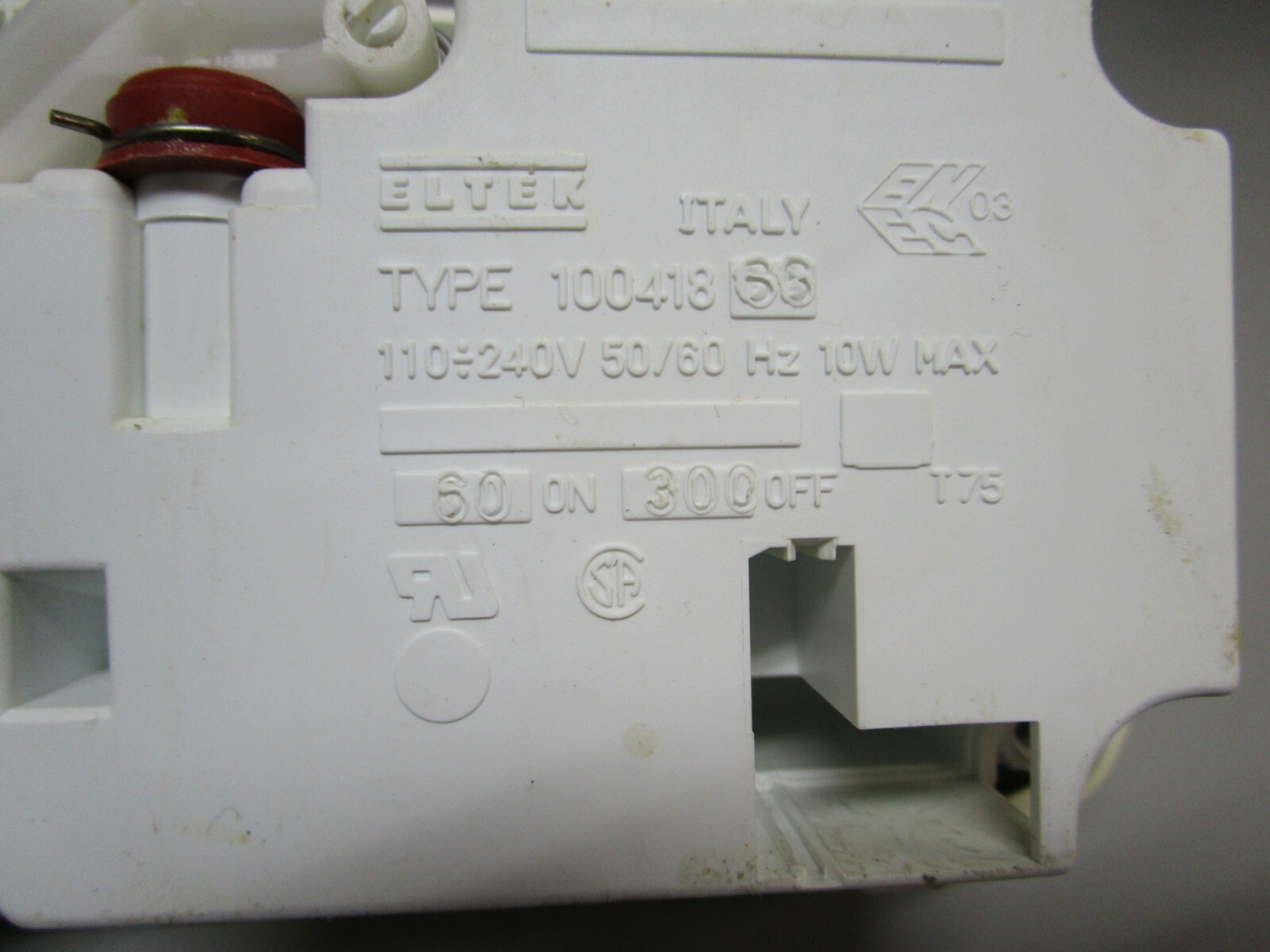 GE Dishwasher Detergent Dispenser, OffWhite WD12X10205 WD12X10163 ASMN