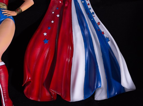 WONDER WOMAN LINDA CARTER STATUA resina scala 1:6 33 cm FULL SIZE DC - Imagen 6 de 7