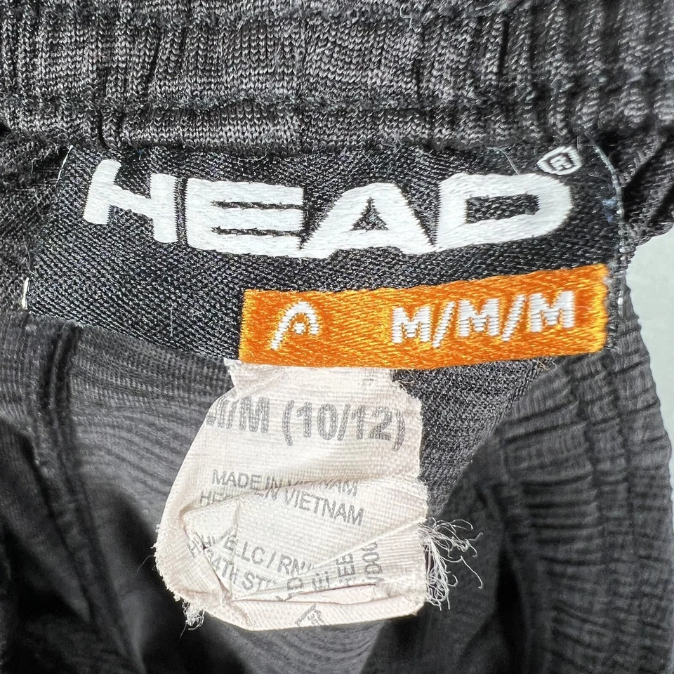 Head Boys Athletic Shorts YM Youth Medium 10-12 Black Tennis Soccer Gym I - Image 4 of 4