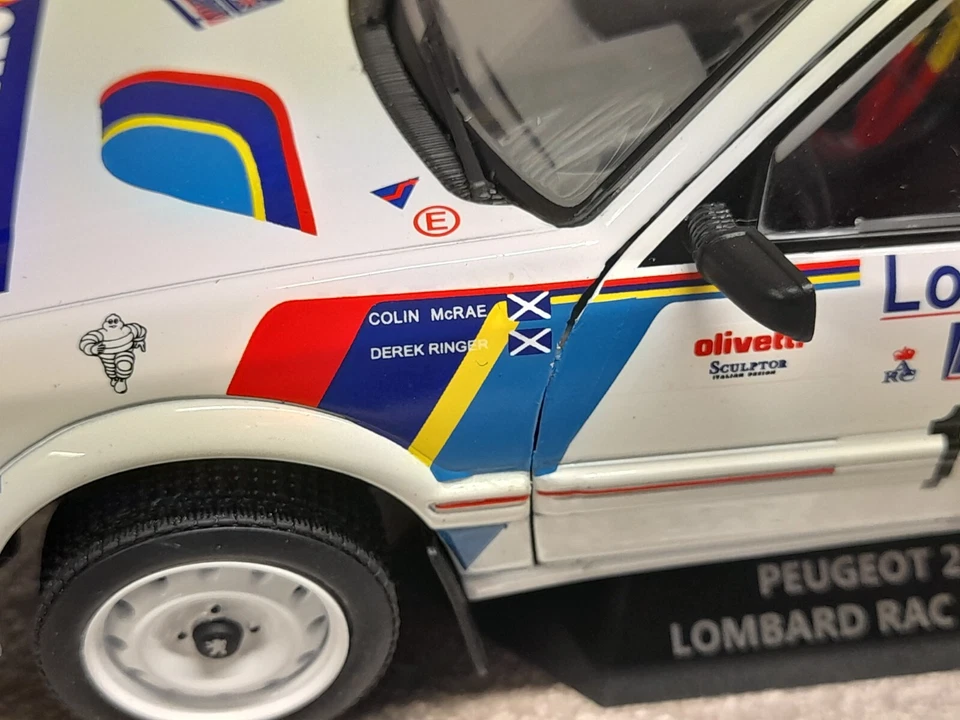Solido S1801715 Peugeot 205 GTI #111 McRae/Ringer 1/18 - Immagine 3 di 4