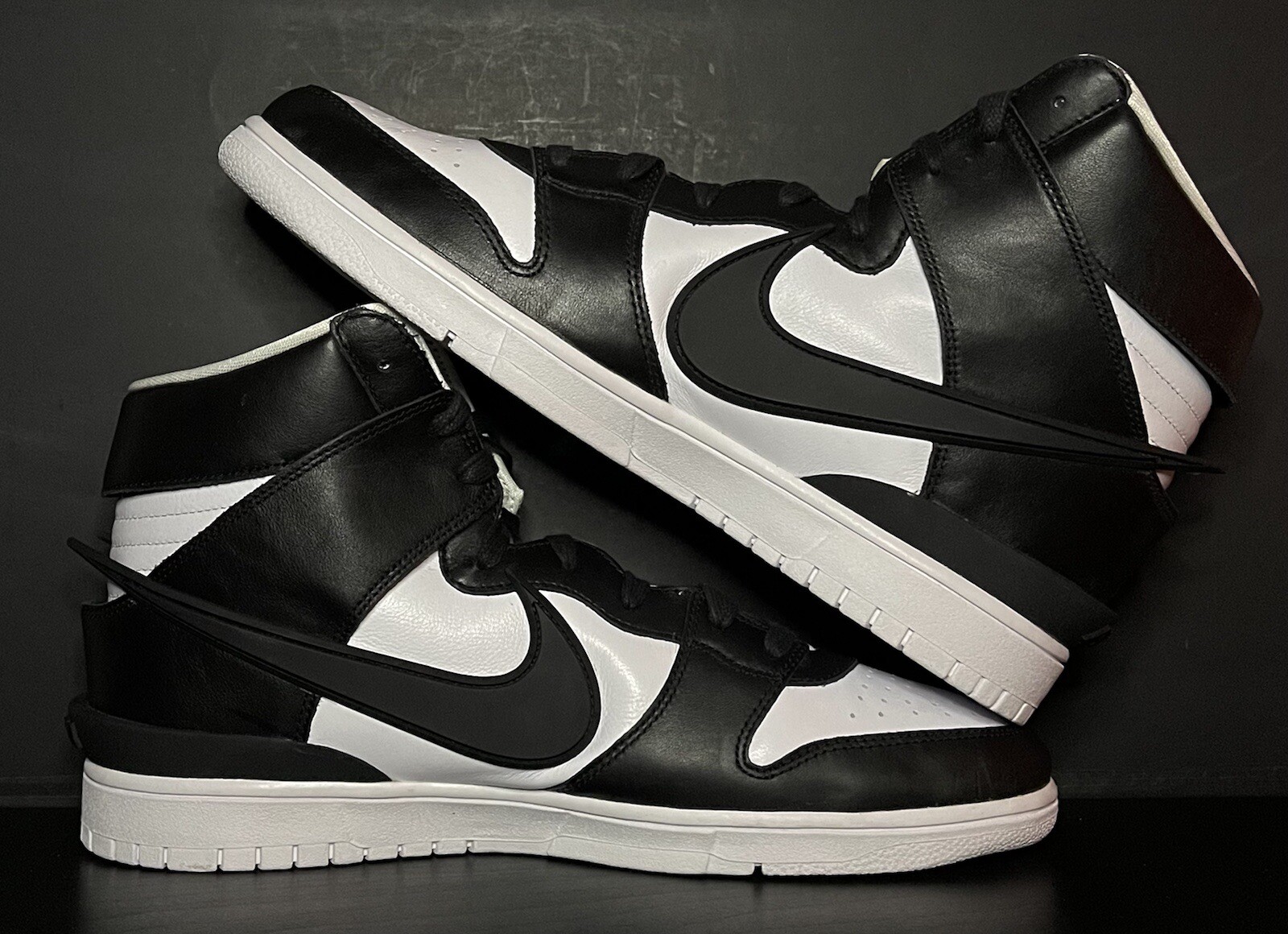 Nike Dunk High Ambush Black White CU7544-001 Men's Size 14 ...