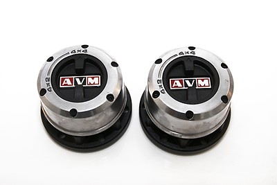AVM 455 Manual Free Wheel Hubs Pair FOR Toyota LAND CRUISER-HZJ