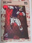 Bo Jackson Battle Arena Dart-Board Jaxson Dart Red Headliner Rookie 1st Edition