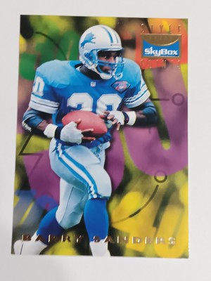 1995 SkyBox Premium #146 Barry Sanders Detroit Lions
