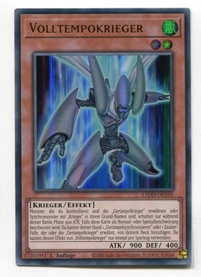 Yu-Gi-Oh! Volltempokrieger Ultra Rare L5DD-DEY01