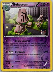 Beheeyem 62/99 Next Destinies Reverse Holo Rare