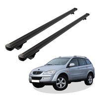 DachträGer Passend FüR Ssangyong Kyron Ab Baujahr 2005-2014 V1 In Schwarz