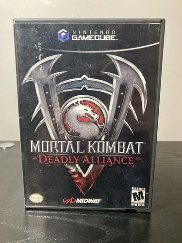 Mortal Kombat Deadly Alliance Nintendo GameCube 2002 Authentic Tested & Working