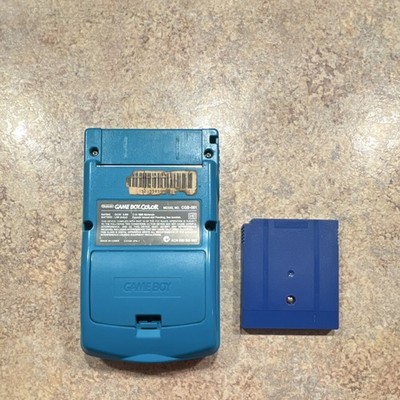 Nintendo Game Boy Color Blue Handheld Console with Pokémon Game | eBay