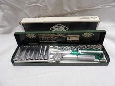 S-k 14 Dr. 21 Pc. Sae Socket Set 4921 - Made In The Usa