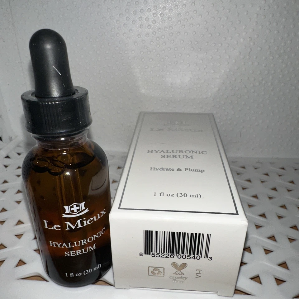 Le Mieux Hyaluronic Serum Hydrate & Plump. 1 fl oz/30ml NEW & SEALED BOTTLE - Image 3 of 3