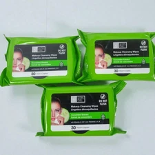 Cruelty-Free Makeup Cleansing Face Wipes Variety Total Wipes Gentle Care 3 Pack